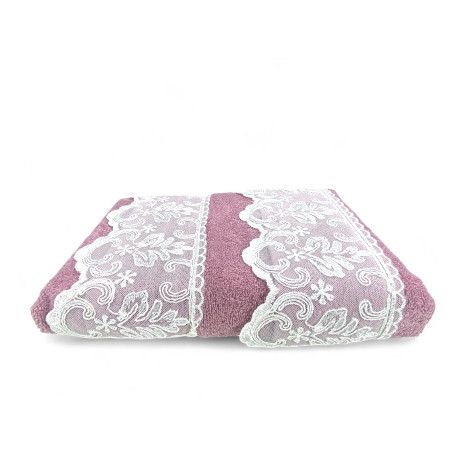 Towel Set 1+1 Macramé Lace...