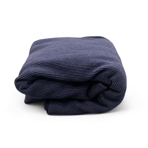 New York Stretch Plain Blue Sofa Cover, Scratch Resistant, for Sofas with Armrests, Universal Sofa Cover, Made in Italy