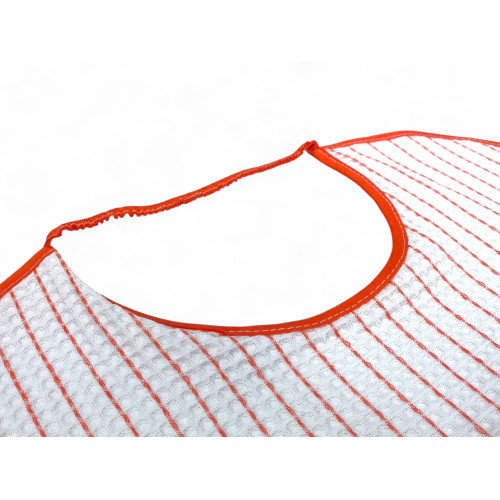 Gag for Adults and Seniors with MARIO Elastic Band| 6-Piece Cotton Honeycomb Set, Absorbent, 47x63 cm | Made in Italy