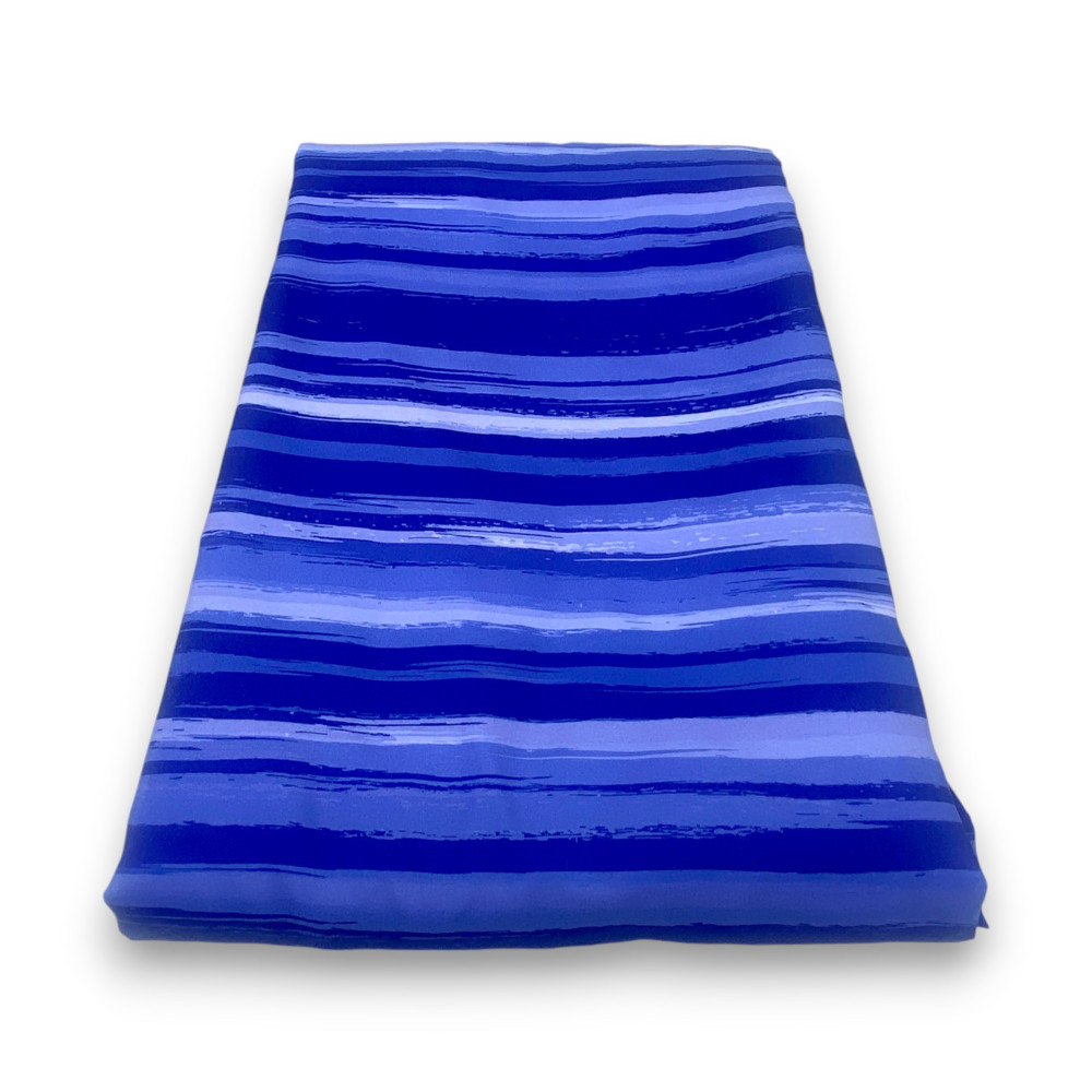 Bettbezug Blue Stripe aus weicher Mikrofaser | Angelhand | Maschinenwaschbar | Hergestellt in Italien