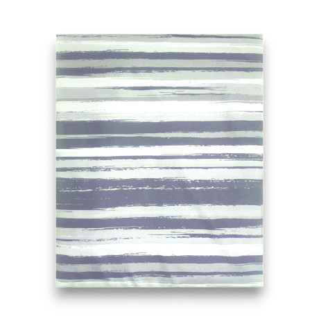 Stripe grey duvet cover in...