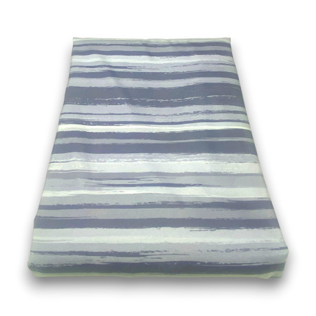 Stripe grey duvet cover in...