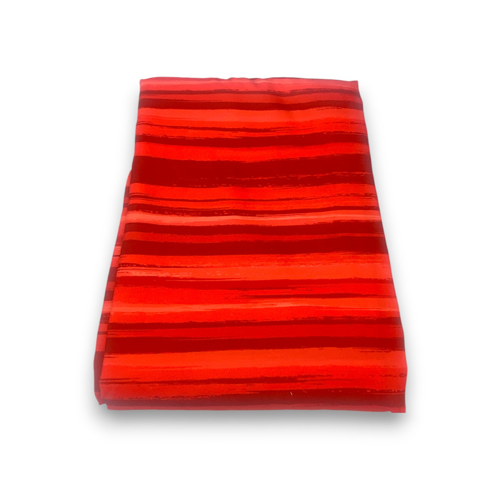 Funda nórdica Red Stripe de suave microfibra | Mano de pesca | Lavable a máquina | Hecho en Italia