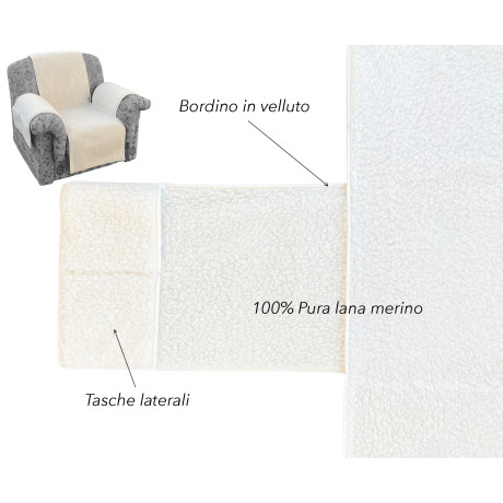 Funda de sillón en pura...
