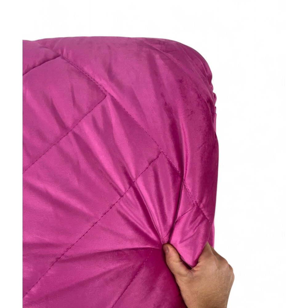 Double couette d’hiver chaude et douce effet plume « Intreccio », en velours de luxe, rembourrage 280g, 260x260 cm
