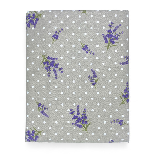 Provenzalischer Lavendel-Baumwollbezug - Dory-Stoffbezug, Sofabezug, Tagesdecke, Made in Italy, waschbeständig