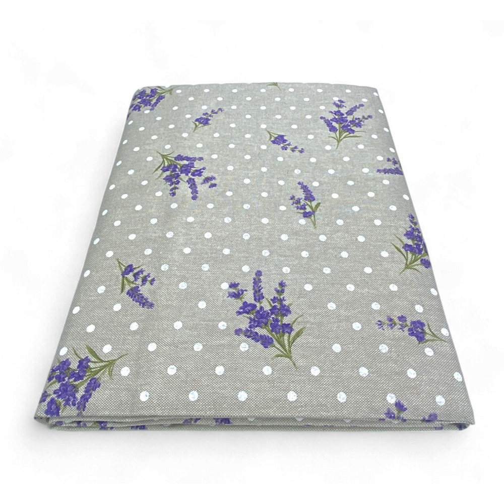 Provenzalischer Lavendel-Baumwollbezug - Dory-Stoffbezug, Sofabezug, Tagesdecke, Made in Italy, waschbeständig