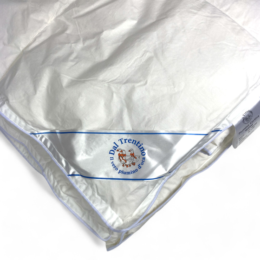 Piumino d’Oca Trentino, Piumone Invernale, 100% Piuma d’Oca Naturale, Imbottitura 360 g/mq, Certificato OEKO-TEX
