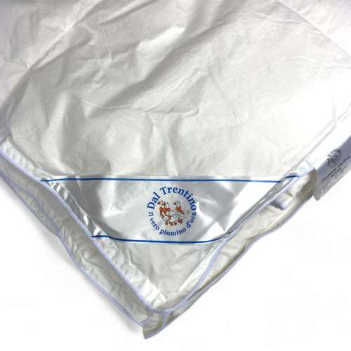 Piumino d’Oca Trentino, Piumone Invernale, 100% Piuma d’Oca Naturale, Imbottitura 360 g/mq, Certificato OEKO-TEX