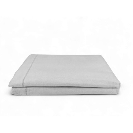 Grey cornerless flannel top...