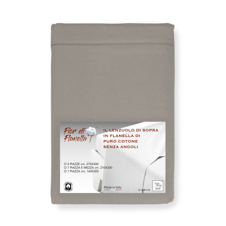 Drap supérieur en flanelle...