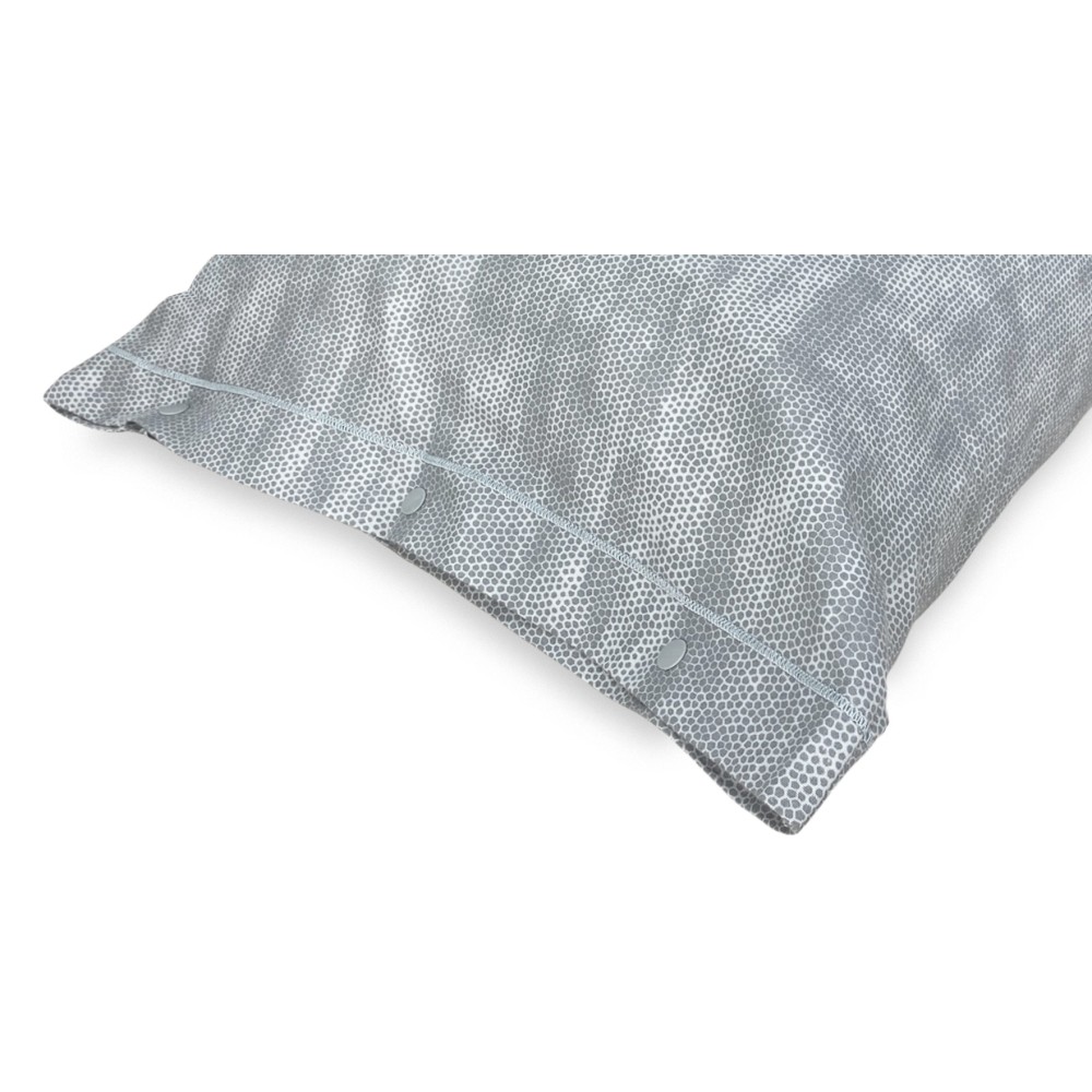 Housse de couette double en flanelle 250x200 cm « Sleeping Time » - Garçon Gris | Élégant, chaleureux et fabriqué en Italie