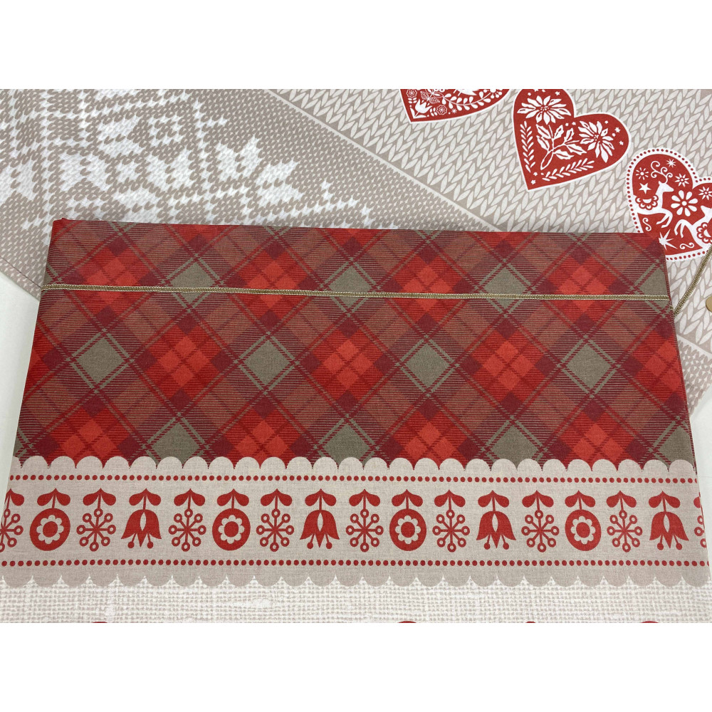 Flannel Double Duvet Cover 250x200 cm "Sleeping Time" - Mezzenile | Tyrolean Style, Warm and Made in Italy