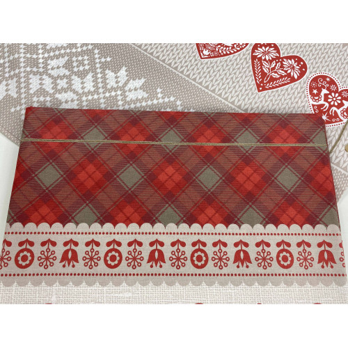 Housse de couette double en flanelle 250x200 cm « Sleeping Time » - Mezzenile | Style tyrolien, chaleureux et fabriqué en Italie