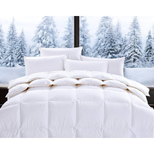 Trentino Goose Down 4 Seasons, 2 Separable Duvets, Soft, Versatile, 50% Down and 50% Goose Down, OEKO-TEX Certified