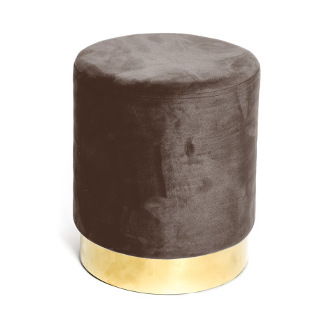 Samt Fußhocker Pouf aus...
