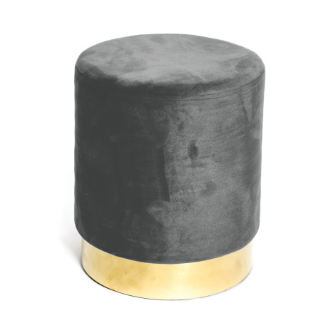 Velvet Hocker Pouf aus...