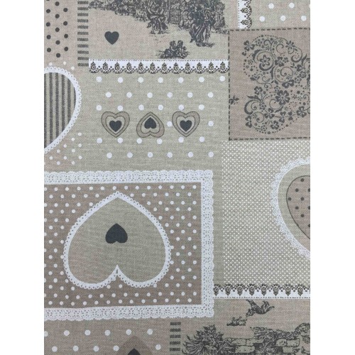 FURNISHING COVER FOR EVERYTHING GRAN SCARF BEDSPREAD SOFA COVER PIGALLE FABRIC BEIGE