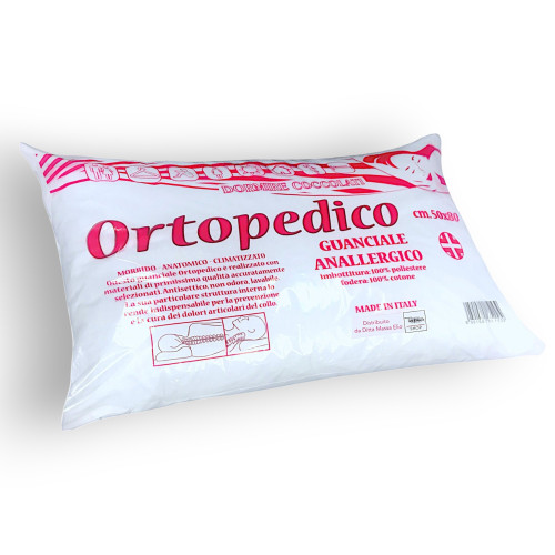 ALMOHADA ORTOPÉDICA ANTICERVICAL DE POLIÉSTER