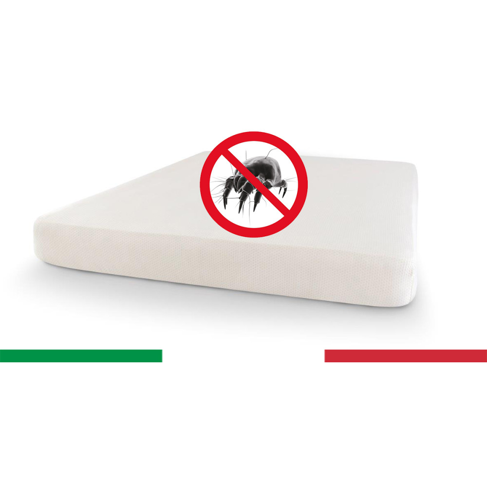 Coprimaterasso Jersey Elasticizzato | Anallergico e Antiacaro | Morbido e Silenzioso | Angoli Maxi Materassi alti