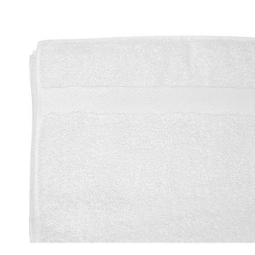 Set de 6 Toallas de Visita en Rizo de Algodón 100% Blanco – 40x60 cm | Suave, absorbente, resistente – Made in Italy