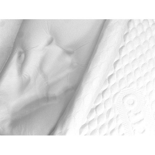 BUBBLES Oreiller au savon à mémoire de forme - Orthopédique, Anti-acariens, Hypoallergénique, Housse amovible avec housse de mas