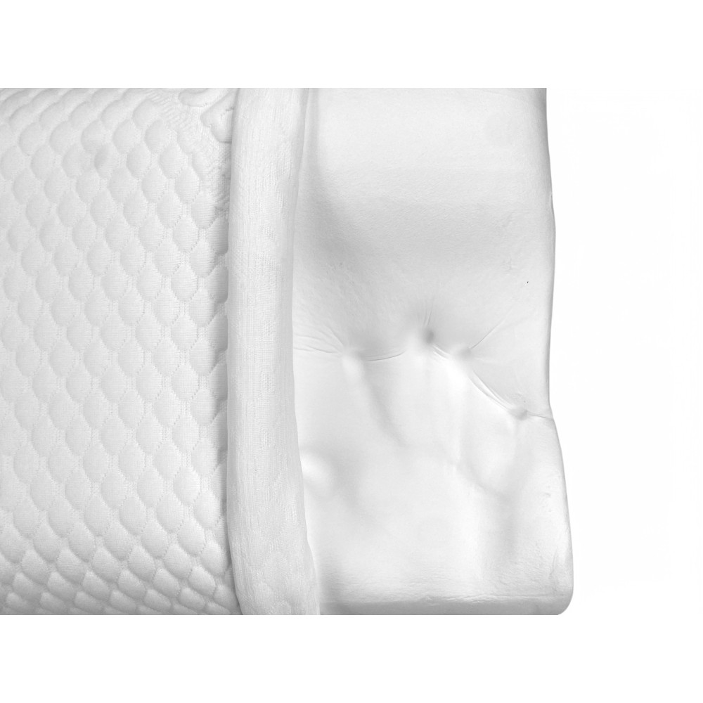 BUBBLES Memory Foam Nackenkissen - Orthopädisch, Anti-Milben, hypoallergen, abnehmbarer Bezug mit Massagebezug, 75x45 cm