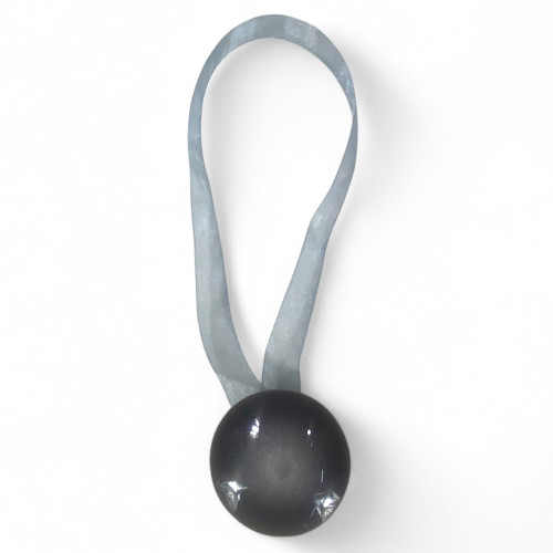 Butée de rideau magnétique gris « Modern » - 1 pièce, design élégant, super puissant