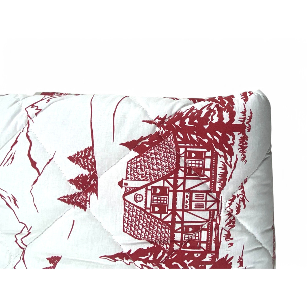 GARDENA TYROLEAN Stepp-Tagesdecke Rot