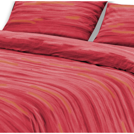 Kot Lightweight Quilt Brushed Bordeaux - Folded Spring Summer Quilt - 100% Cotton - Made in Italy