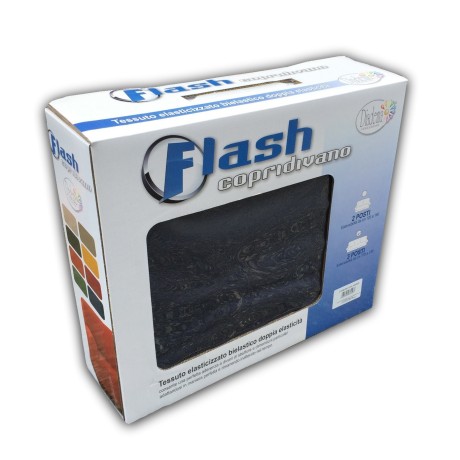 COPRIDIVANO FLASH BLUE STRETCH