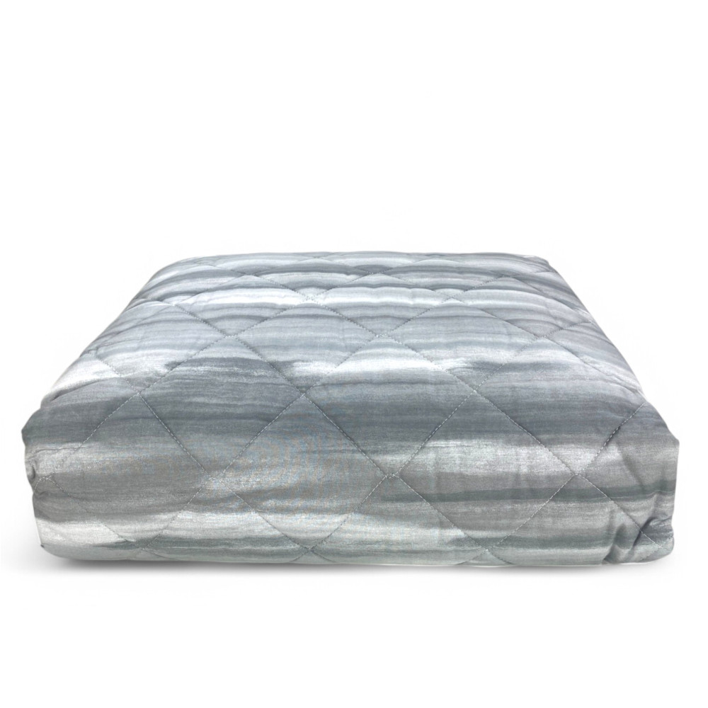 Edredón Kot Claro Cepillado Gris - Edredón Primavera Verano - 100% Algodón - Hipoalergénico - Made in Italy