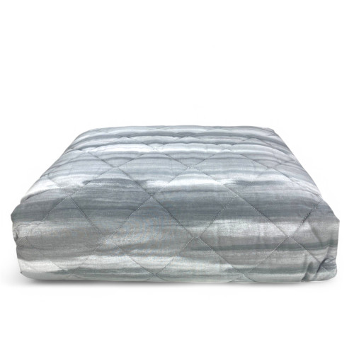 Edredón Kot Claro Cepillado Gris - Edredón Primavera Verano - 100% Algodón - Hipoalergénico - Made in Italy