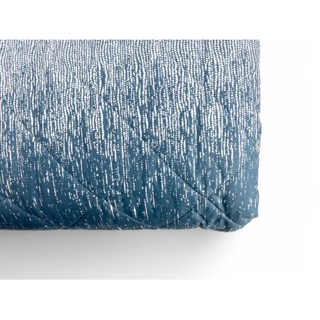 Leichte Frühlings-Sommer-Steppdecke Kot Bollicine Teal - Ideal für Einzel-, Queensize- und Doppelbetten
