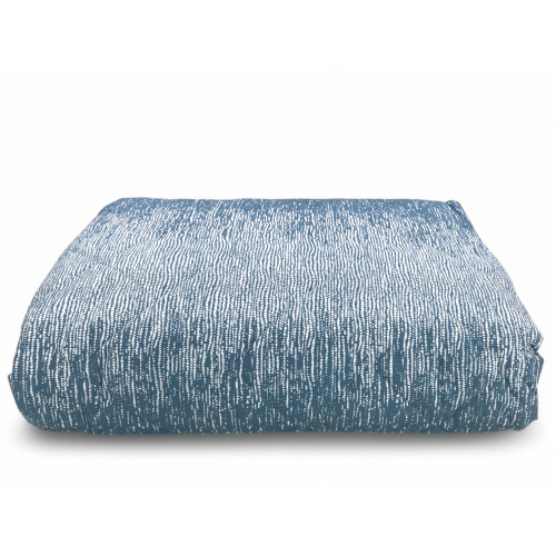 Kot Teal Bubbles Light Quilt - Couette Printemps Eté - 100 % Coton - Hypoallergénique - Fabriqué en Italie