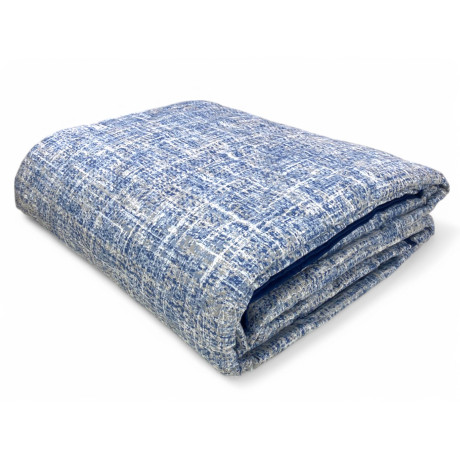 Kot Coco Light Blue Quilt - Spring Summer Quilt - 100% Cotton - Made in Italy