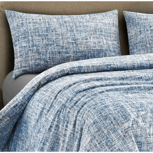 Light Quilt Kot Coco Hellblau - Frühling Sommer Tagesdecke aus atmungsaktiver Baumwolle - Hypoallergen
