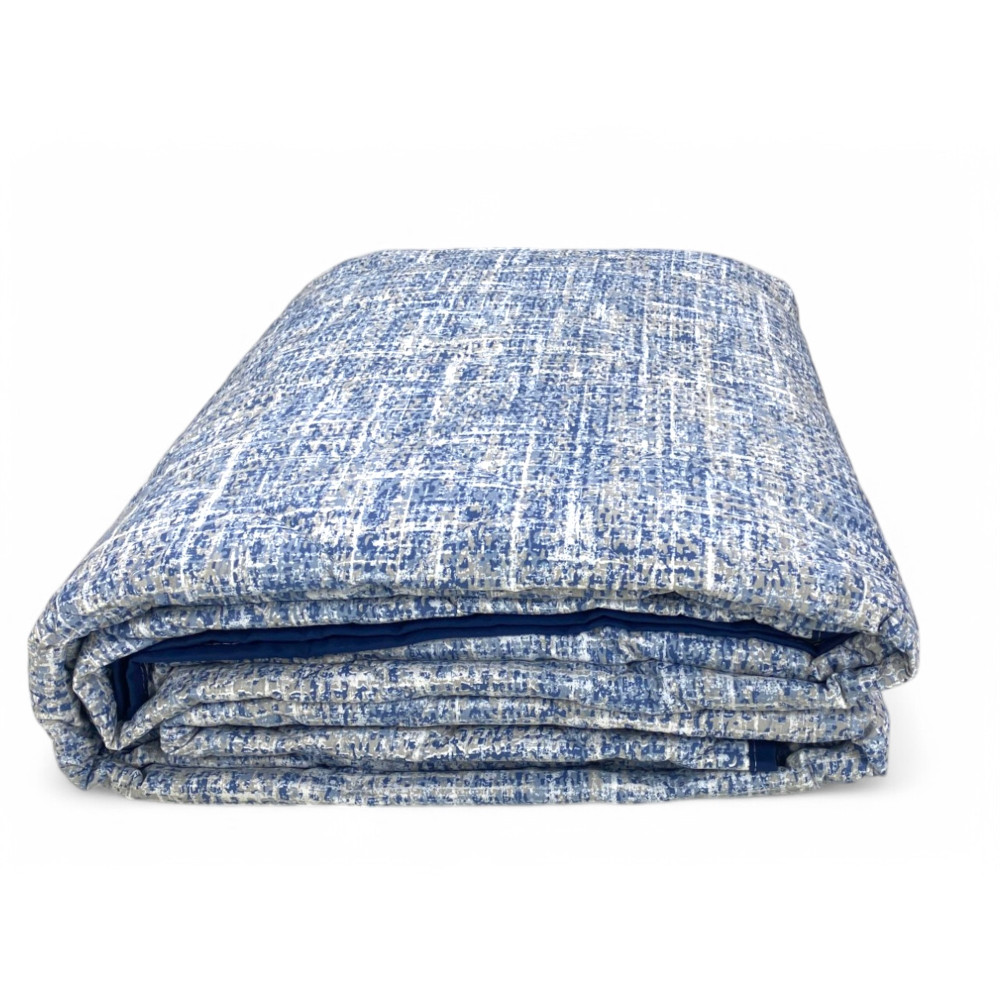 Couette Kot Coco bleu clair - Couette Printemps Eté - 100 % Coton - Hypoallergénique - Fabriqué en Italie