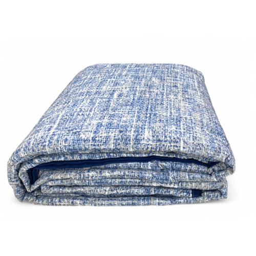 Light Blue Kot Coco Quilt - Spring Summer Quilt - 100% Cotton - Hypoallergenic - Made in Italy