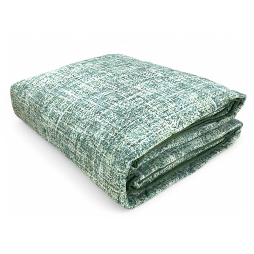 Kot Coco Green Quilt - Frühling Sommer Steppdecke - 100% Baumwolle - Made in Italy