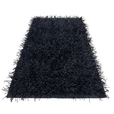 MODERN BLACK SHAGGY RUG all...