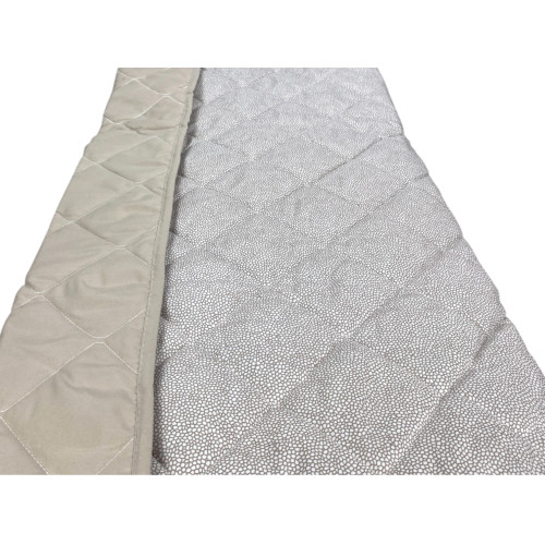 Leichte Tagesdecke aus Mikrofaser mit Pfirsicheffekt, ideal für Frühling und Sommer