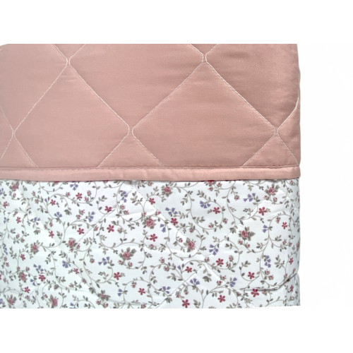 Pink Fiorellino Quilt - Couverture légère avec emballage d’origine - Qualité italienne