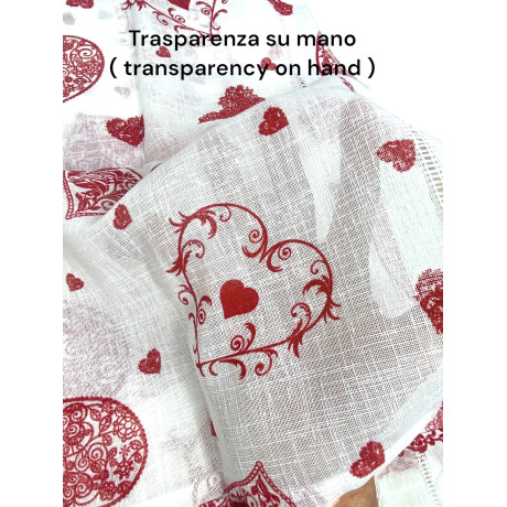 Coppia TENDINA a vetro...