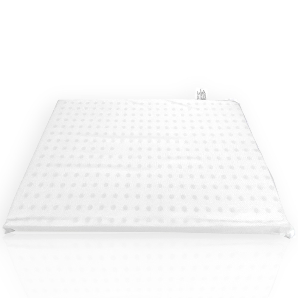 Cuscino Riposino Baby Memory Foam 40x60 cm - Traspirante, Antisoffoco, Sfoderabile - Made in Italy