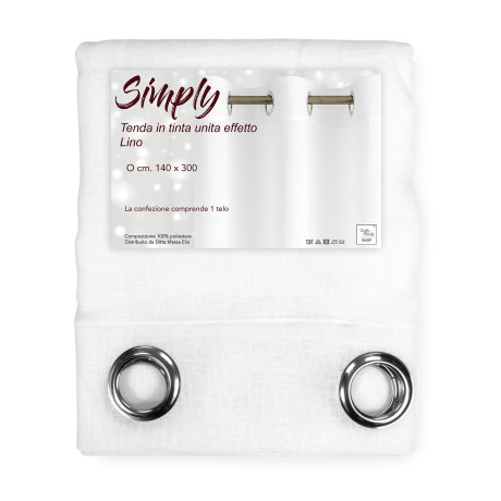 Single pack of Simply folded tent with label.