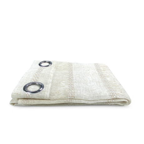 Calcutta Panel Folded - Moderner Vorhang aus 100% Polyester mit Metallösen