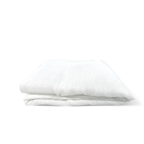 Folded white Monaco panel - front view