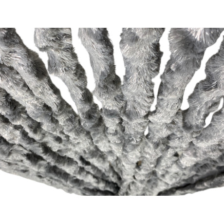 Grey Chenille Curtain - Semi-transparent anti-insect curtain