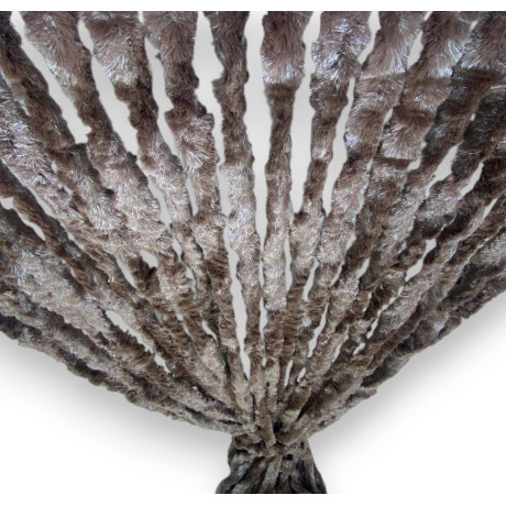 Brown Chenille Curtain - Semi-transparent anti-insect curtain